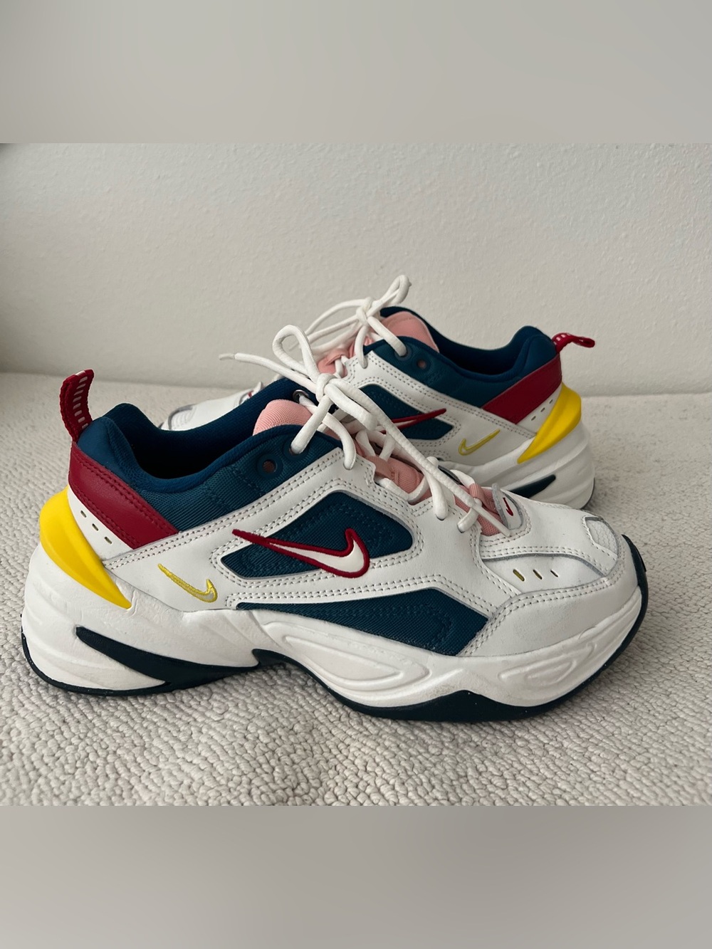 Nike Women's M2K Tekno Blue Force Size: 7